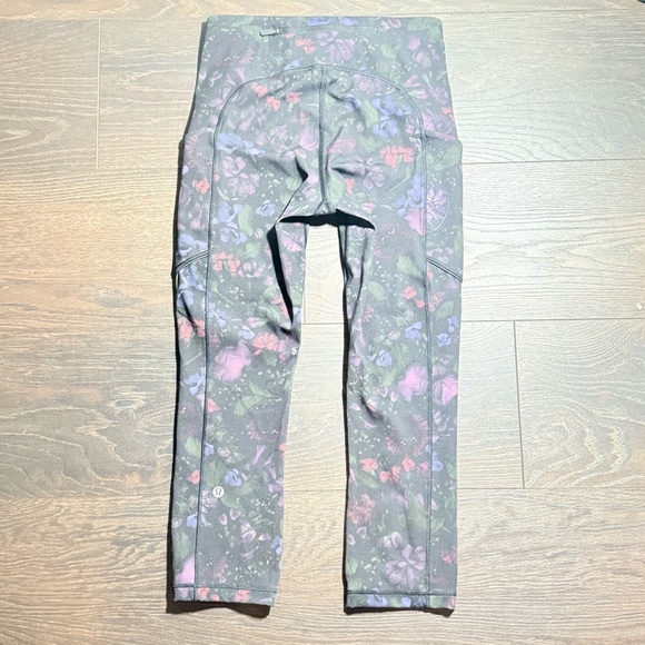 lululemon athletica Black and Purple Leggings - Picture 3 of 10